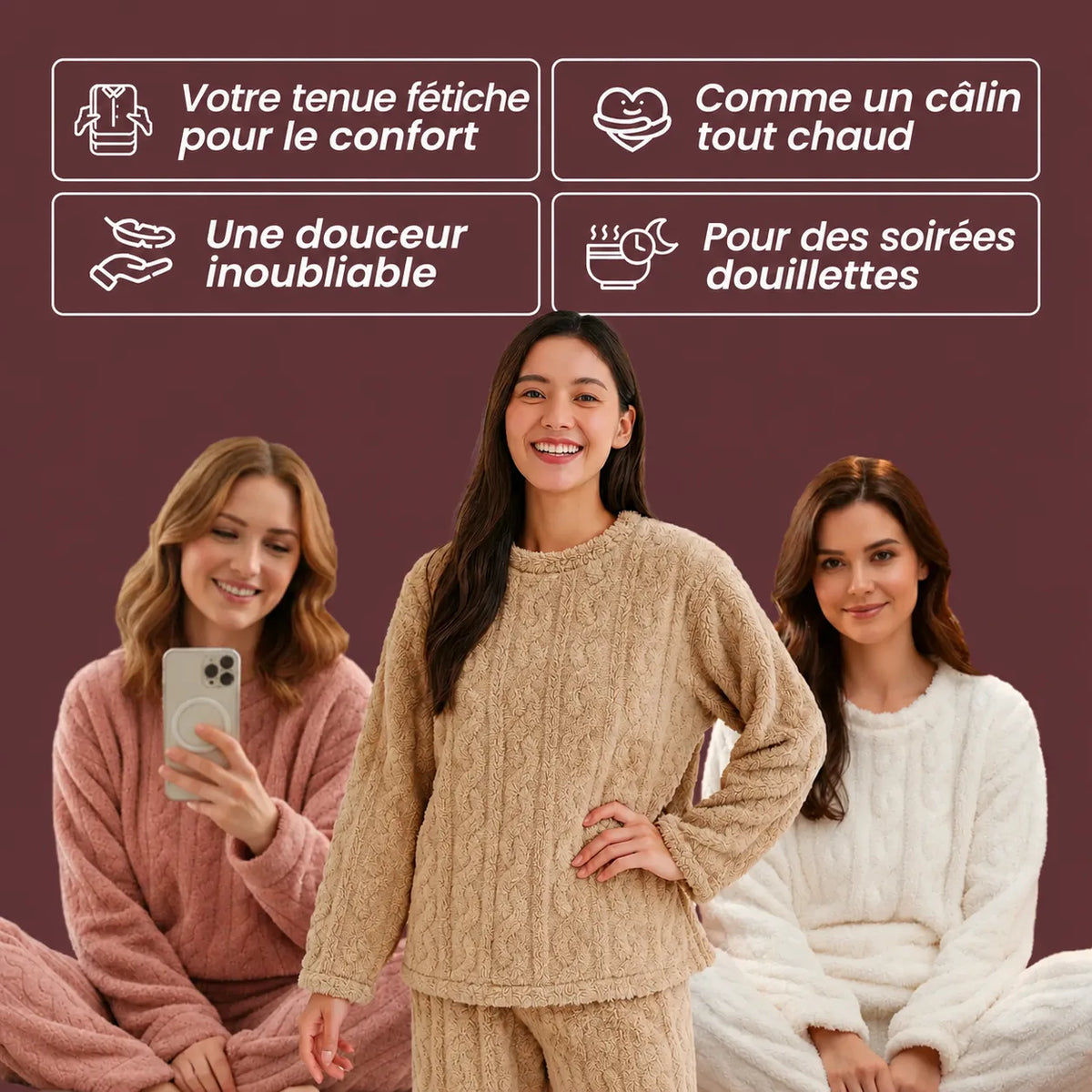 Zanova™  douceur cocoon – l’ensemble cocooning ultra-doux