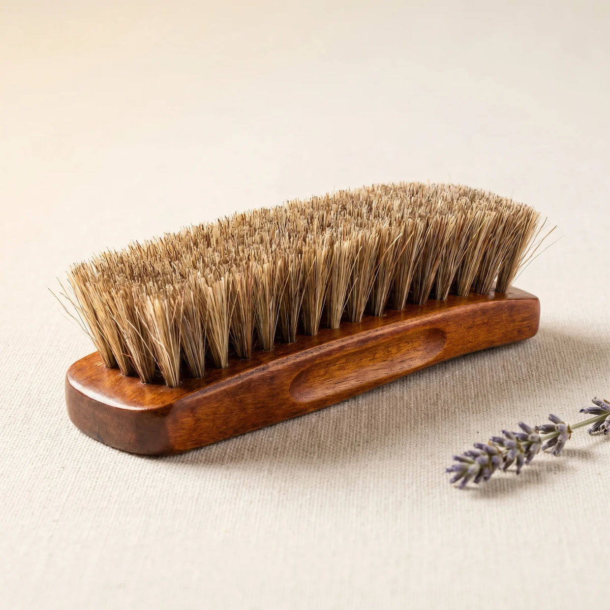 Brosse pour l'application de spray pour chevaux